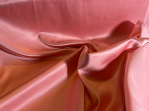 Flamingo Pink Radiance 55% Cotton 45% Silk.  1/4 Metre Price