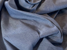 Load image into Gallery viewer, Whitewash Denim Look 50% Linen 50% Cotton  1/4 Metre Price