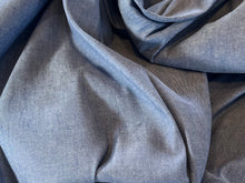 Load image into Gallery viewer, Whitewash Denim Look 50% Linen 50% Cotton  1/4 Metre Price
