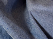 Load image into Gallery viewer, Whitewash Denim Look 50% Linen 50% Cotton  1/4 Metre Price
