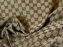 Load image into Gallery viewer, Exclusive Brown &amp; Taupe Designer Canvas 86% Cotton 14% Nylon  1/4 Metre Price