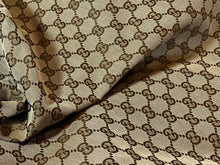 Load image into Gallery viewer, Exclusive Brown &amp; Taupe Designer Canvas 86% Cotton 14% Nylon  1/4 Metre Price