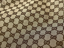 Load image into Gallery viewer, Exclusive Brown &amp; Taupe Designer Canvas 86% Cotton 14% Nylon  1/4 Metre Price