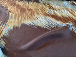Northern Lights  100% Silk Georgette     1/4 Metre Price