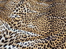 Load image into Gallery viewer, #1406 Designer Exclusive Leopard 100% Silk  100% Silk Remnant