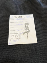 Load image into Gallery viewer, #1671 Black Waffle Knit 96% Bamboo Rayon 4% Spandex Knit Remnants