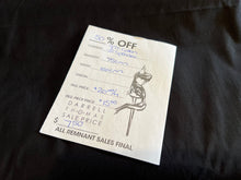 Load image into Gallery viewer, #1409 Black Cotton Sateen 97% Cotton 3% Spandex Remnant