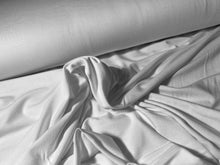 Load image into Gallery viewer, White 95% Bamboo 5% Spandex Knit.    1/4 Meter Price