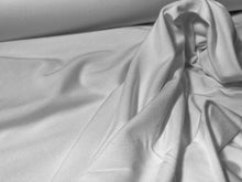 Load image into Gallery viewer, White 95% Bamboo 5% Spandex Knit.    1/4 Meter Price