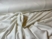 Load image into Gallery viewer, Off-White 95% Bamboo 5% Spandex Knit.    1/4 Meter Price