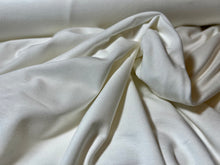 Load image into Gallery viewer, Off-White 95% Bamboo 5% Spandex Knit.    1/4 Meter Price