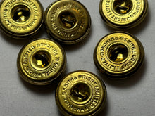 Load image into Gallery viewer, Genuine Vintage Canadian Postal Corps 25mm - 1911-1961 Brass Military uniform Buttons