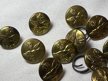 Load image into Gallery viewer, Genuine Vintage WWII RCAF Royal Canadian Air Force Military Button