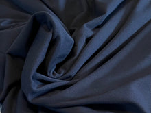 Load image into Gallery viewer, Navy Blue 92% Bamboo 8% Spandex Knit.    1/4 Meter Price