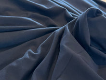 Load image into Gallery viewer, Navy Blue 92% Bamboo 8% Spandex Knit.    1/4 Meter Price