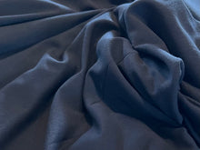Load image into Gallery viewer, Navy Blue 92% Bamboo 8% Spandex Knit.    1/4 Meter Price