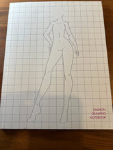 Load image into Gallery viewer, Fashion Drawing Notebook