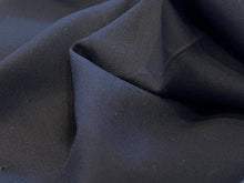 Load image into Gallery viewer, #1530 Midnight Navy Lightweight 100% Wool Gabardine Remnant
