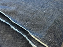 Load image into Gallery viewer, Exclusive Denim Look 100% Lightweight Linen.   1/4 Metre Price
