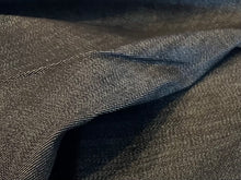 Load image into Gallery viewer, Black Heathered  100% Cotton Denim.     1/4 Metre Price