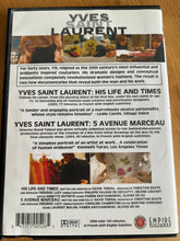 Load image into Gallery viewer, Yves Saint Laurent Life Story DVD