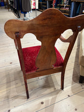 Load image into Gallery viewer, Antique restored armchair  - Floor Model custom reupholstered
