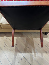 Load image into Gallery viewer, Antique restored armchair  - Floor Model custom reupholstered