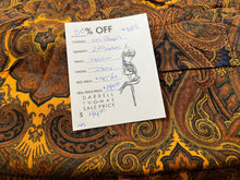 Load image into Gallery viewer, #1683 Regal Paisley 100% Rayon Remnant