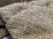 Load image into Gallery viewer, #1600 Designer Ivory Lurex Couture Tweed Remnant
