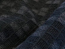 Load image into Gallery viewer, #1419 Exclusive Designer Black Couture Tweed 77% Cotton 13% Silk 7% Viscose fibre 3% Polyamide Remnant