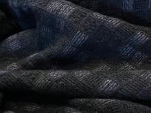Load image into Gallery viewer, #1419 Exclusive Designer Black Couture Tweed 77% Cotton 13% Silk 7% Viscose fibre 3% Polyamide Remnant