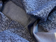 Load image into Gallery viewer, Reversible Denim Blue 100% Cotton Shirting    1/4 Meter Price