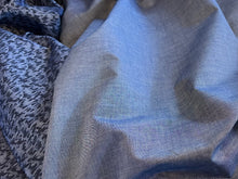 Load image into Gallery viewer, Reversible Denim Blue 100% Cotton Shirting    1/4 Meter Price