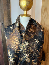 Load image into Gallery viewer, Fall Floral 100% Silk Georgette Scarf