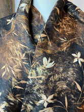 Load image into Gallery viewer, Fall Floral 100% Silk Georgette Scarf