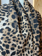 Load image into Gallery viewer, Fall Leopard 100% Silk Scarf
