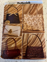 Load image into Gallery viewer, Vintage Super Rare Butterick #3420 Puse Pattern