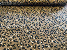 Load image into Gallery viewer, Caramel Modern Leopard 100% Cotton    1/4 Metre Price