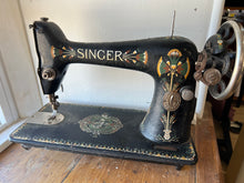 Load image into Gallery viewer, Vintage Singer Lotus Design sewing machine -  CIRCA 1905