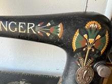 Load image into Gallery viewer, Vintage Singer Lotus Design sewing machine -  CIRCA 1905