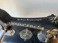 Load image into Gallery viewer, Vintage Singer Lotus Design sewing machine -  CIRCA 1905