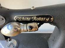 Load image into Gallery viewer, Vintage White Rotary sewing machine -  CIRCA 1915