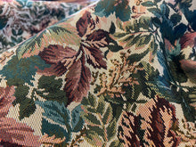 Load image into Gallery viewer, #1697 Flowers &amp; Foliage Tapestry  100% Polyester Water Resistant Remnants