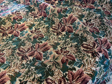 Load image into Gallery viewer, #1697 Flowers &amp; Foliage Tapestry  100% Polyester Water Resistant Remnants