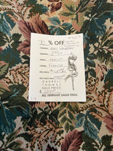 Load image into Gallery viewer, #1697 Flowers &amp; Foliage Tapestry  100% Polyester Water Resistant Remnants