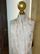 Load image into Gallery viewer, Designer Hearts 100% Silk Charmeuse Infinity Scarf