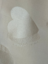 Load image into Gallery viewer, Designer Hearts 100% Silk Charmeuse Infinity Scarf