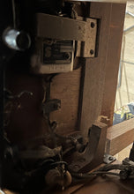 Load image into Gallery viewer, Vintage Singer sewing machine in cabinet - Circa 1928