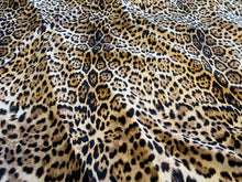 Load image into Gallery viewer, Exclusive Luxe Leopard 95% Silk 5% Elastane    1/4 Metre Price