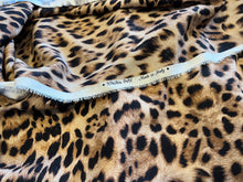 Load image into Gallery viewer, Exclusive Luxe Leopard 95% Silk 5% Elastane    1/4 Metre Price